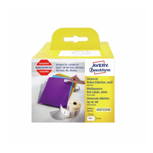 Etiketten op rol AS0722540