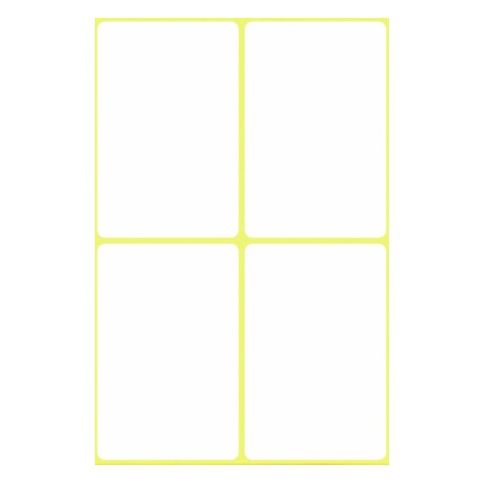 Handbeschrijfbare etiketten 3087 54 x 35 mm