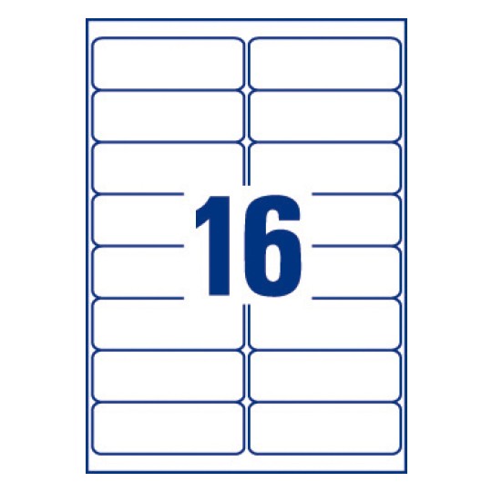 Adresetiketten J8162-25 99,1 x 33,9 mm