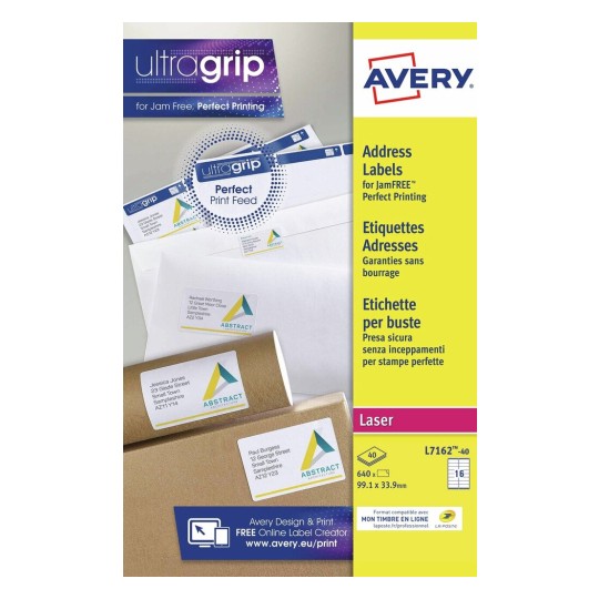 Adresetiketten L7162-40