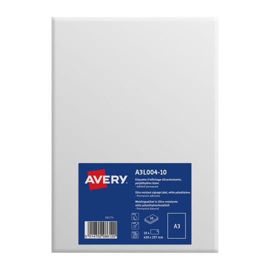 Zelfklevende A3 posters A3L004-10