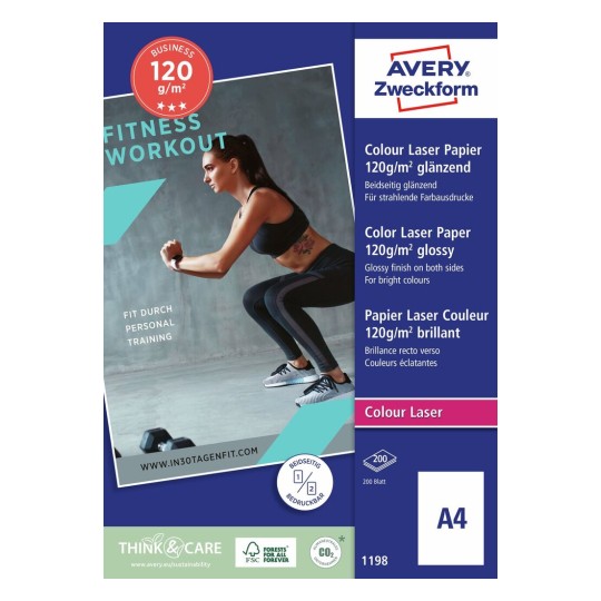 Superior kleurenlaser fotopapier 1198