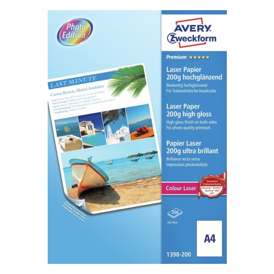 Fotopapier Premium Laser 1398-200