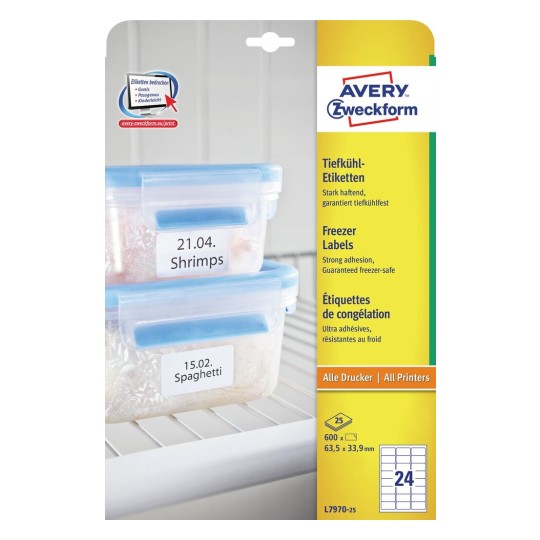 Diepvriesetiketten L7970-25