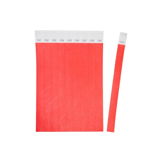 Scheurvrije Tyvek® polsbandjes TYVRD-50 19 x 256 mm