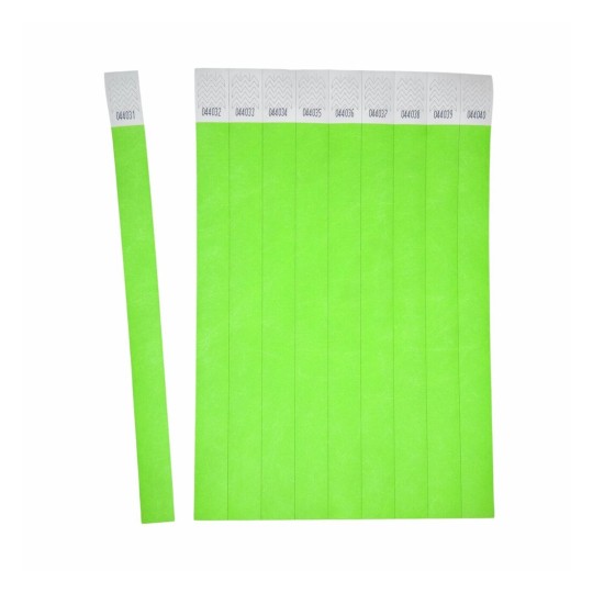 Scheurvrije Tyvek® polsbandjes TYVGN-50 19 x 256 mm