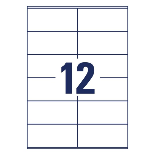 Universele etiketten 6175-65 105 x 48 mm