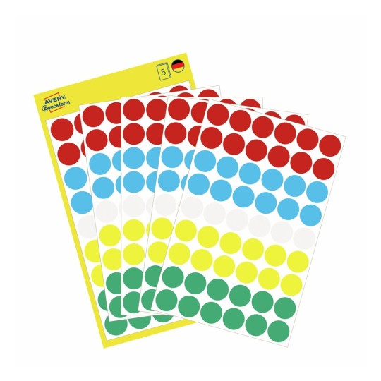 Markeringspunten 3088 Inhoud: 270 Etiketten / 5 Vellen