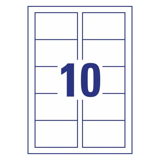 Visitekaartjes C32026-25 85 x 54 mm