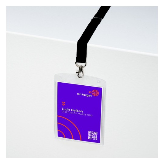 Badgehouder lanyard set - A6 4834