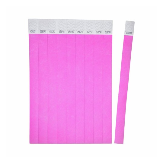 Scheurvrije Tyvek® polsbandjes TYVPK-50 19 x 256 mm