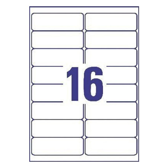 Adresetiketten J8162-10 99,1 x 33,9 mm