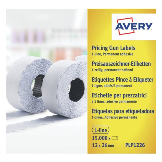 Prijstang etiketten PLP1226