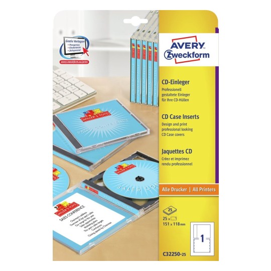 CD Inlegkaarten C32250-25