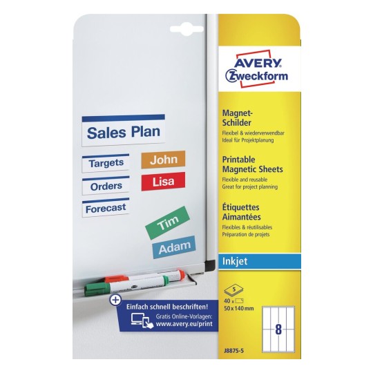 Magneetetiketten J8875-5