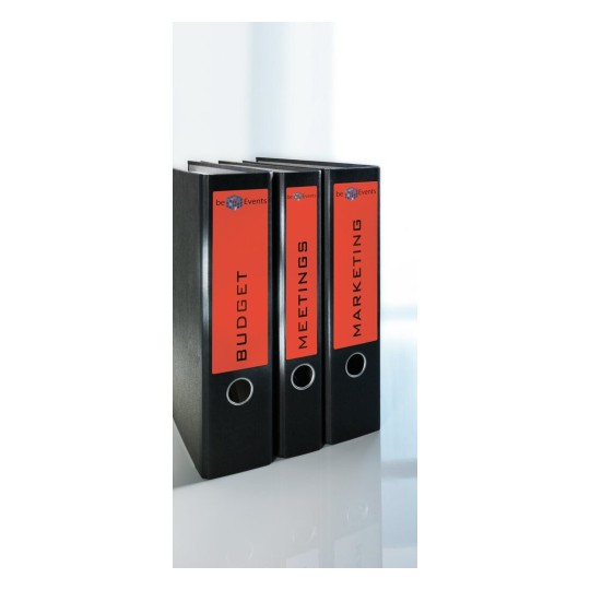 L4766-20 4004182047668 Etikett Ordner Kurz Rot anw
