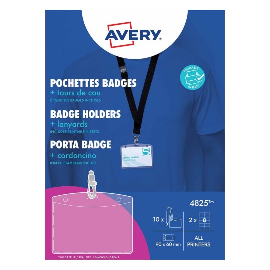 Badgehouder lanyard set 4825