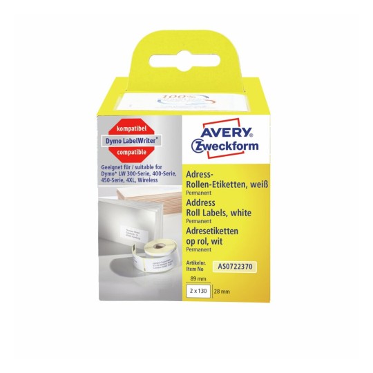 Etiketten op rol AS0722370
