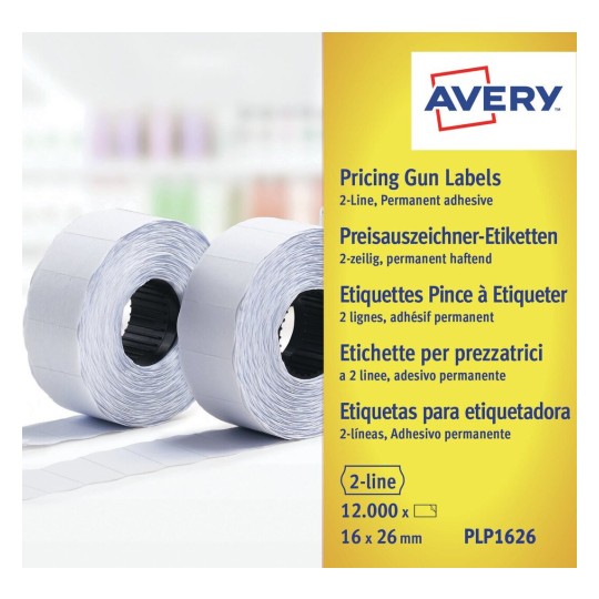 Prijstang etiketten PLP1626