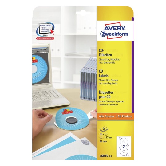 CD etiketten L6015-25