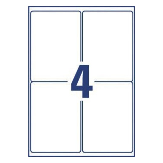 Afneembare etiketten L4733REV-25 99,1 x 139 mm