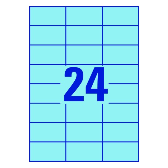 haag Baffle ruilen Word template voor etiketten 3449 - 70 x 37 mm | Avery