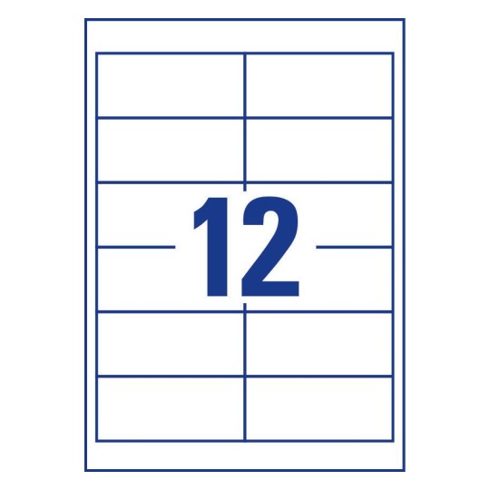 Word template voor etiketten 3659 97 x 42 3 mm avery