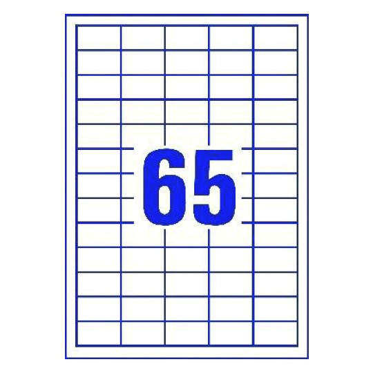 Word Template voor etiketten 3666 38 x 21,2 mm Avery