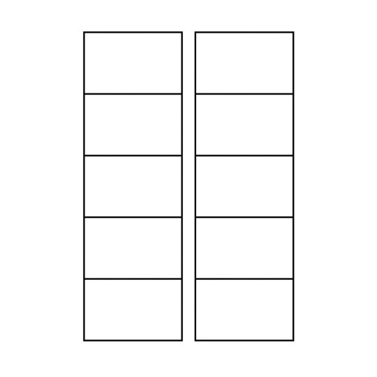 Word template voor visitekaartjes C32011 Avery