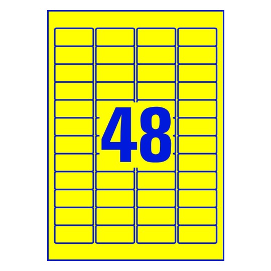 Word template voor etiketten l6041 45 7 x 21 2 mm avery