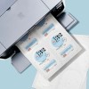Heavy Duty waterproof etiketvel uit printer