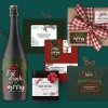Ontwerp uw eigen gepersonaliseerde Kerststicker