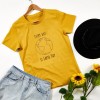 T-shirt transfer applicatievoorbeeld