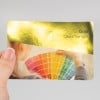 WEPRINT goudkleurig materiaal met glanzende lak