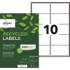 Gerecyclede verzendetiketten LR7173-100 Inhoud: 1.000 Etiketten / 100 Vellen