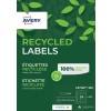 Gerecyclede adresetiketten LR7159-100