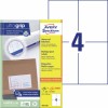 Universele etiketten 3483-200 Inhoud: 800 Etiketten / 200 Vellen