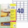 Adresetiketten L4770-25 Inhoud: 1.000 Etiketten / 25 Vellen