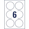Ronde productetiketten 6229-10 Ø 80 mm