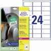 Ultra-resistente etiketten L7912-10 Inhoud: 240 Etiketten / 10 Vellen