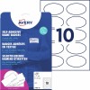 Zelfklevende ovale naambadges L4882-20 Inhoud: 200 Etiketten / 20 Vel