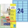 Gekleurde etiketten L6032-20 Inhoud: 480 Etiketten / 20 Vellen
