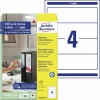 Afneembare ordnerrugetiketten, 10 vel L4761REV-10 Inhoud: 40 Etiketten / 10 Vellen