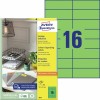 Gekleurde etiketten 3454 Inhoud: 1.600 Etiketten / 100 Vellen