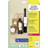 Hangkaartjes van ultra-wit karton T2004-10