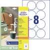 Ronde productetiketten 6228-10 Inhoud: 80 Etiketten / 10 Vellen