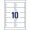 Hangkaartjes T1001-10 90 x 50 mm