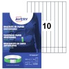 Scheurvrije Tyvek® polsbandjes TYVGN-10 Inhoud: 100 Bracelets