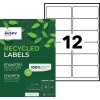 Gerecyclede adresetiketten LR7177-100 Inhoud: 1.200 Etiketten / 100 Vellen