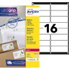 Adresetiketten L7162-250 Inhoud: 4.000 Etiketten / 250 Vellen